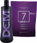 Preview: DCM 7 Levels - Blaues Blondierpulver + DCM Oxidations-Emulsion - Oxydant / Entwickler - 1x 500 g + 1x 1000 ml
