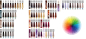Preview: Itely - DelyGlow - Permanent Hair Color / Semi-Permanent Hair Tint - Color Chart