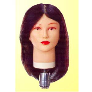 Übungskopf De Luxe Naturfall  (extra feines Haar)