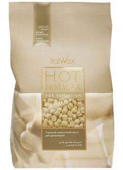 ItalWax Hot Film Wax - White Chocolate - Epilation Wax - 1000 g