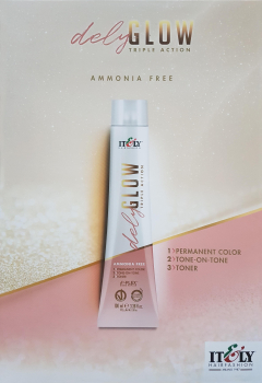 Itely - DelyGlow - Permanent Hair Color / Semi-Permanent Hair Tint - Color Chart