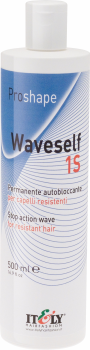 Itely ProShape Waveself 1S - Self-regulating perm for unruly and resistant hair - 500 ml