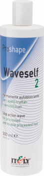Itely ProShape Waveself 2 - Self-regulating perm for sensitive and chemically treated hair - 500 ml