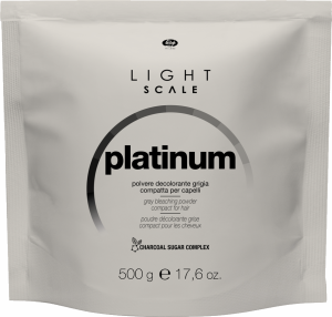 Lisap Light Scale Platinum - Graues Blondierpulver - 500 g