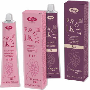 Lisap LK Fruit hair color based on fruit oil without ammonia - 100 ml