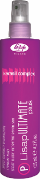 Lisap Ultimate Home Spray Fluid Plus - Heat protection spray for hair straightening - 125 ml