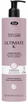 Lisap Top Care Ultimate K Lamination Mask - Nachbehandlung für die Haarglättung #3 - 500 ml