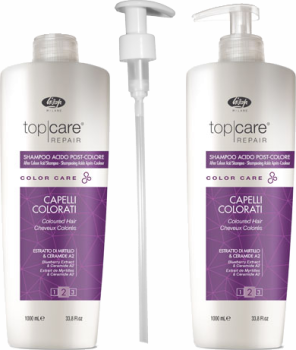 Lisap Top Care Repair Color Care Shampoo mit Pumpe