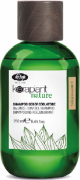 Lisap Keraplant Nature Balance-Control Shampoo - Intensive treatment against oily hair and scalp - 250 ml