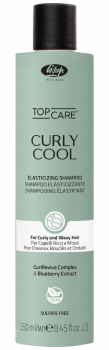 Lisap Top Care Curly Cool Shampoo - Elastifizierendes Lockenshampoo - 250 ml