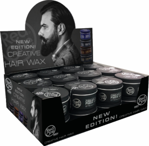 RedOne Creative Hair Wax & Pomade Display
