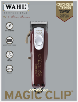 Wahl 5-Star Cordless Magic Clip - Kabellose Haarschneidemaschine