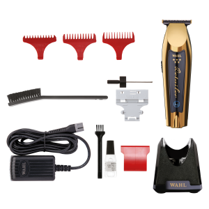Wahl 5-Star Gold Cordless Detailer Li - Contour Hair Clipper / Trimmer with accessories