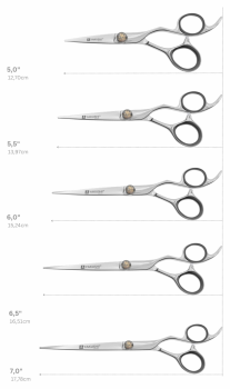 Yakushi Chameleon - Schneideschere / Haarschere - 5,0" / 5,5" / 6,0" / 6,5" / 7,0"