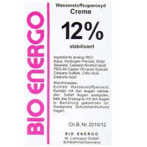 Bio Energo Wasserstoffsuperoxyd Creme (40 vol.) 12% - Oxydant / Entwickler - 5000 ml