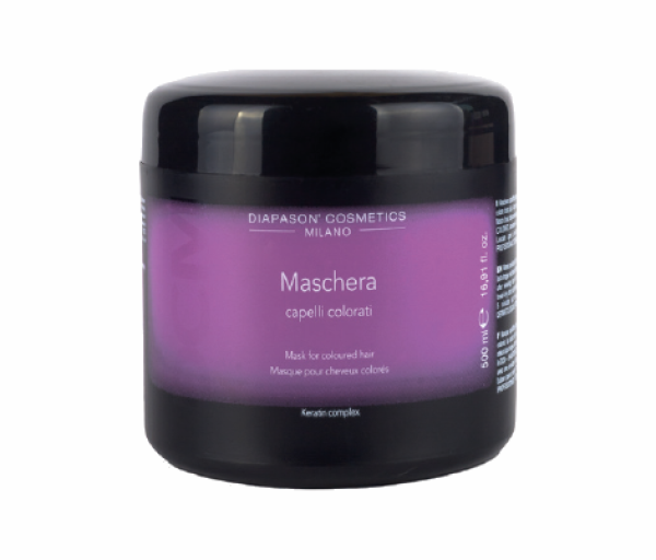 DCM Maschera capelli colorati - Maske / Haarkur für coloriertes Haar - 500 ml