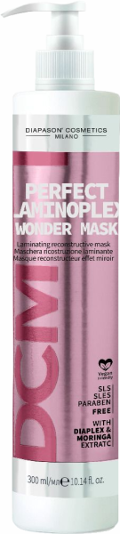 DCM Perfect Laminoplex Wonder Mask - Laminating reconstructive Mask with Diaplex Moringa Extract - 300 ml