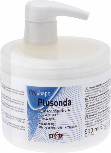 Itely ProShape Plusonda Emulsion - Post-Perm Treatment / Hair Straightening Posttreatment - 500 ml