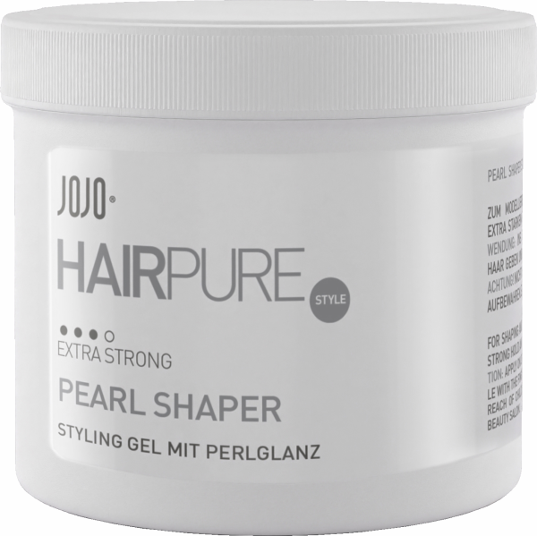 Jojo Hairpure Pearl Shaper Extra Strong - Stylinggel mit Perlglanz (Nachfüllpackung) - 500 ml