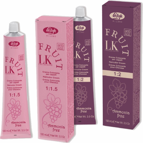Lisap LK Fruit hair color based on fruit oil without ammonia - 100 ml