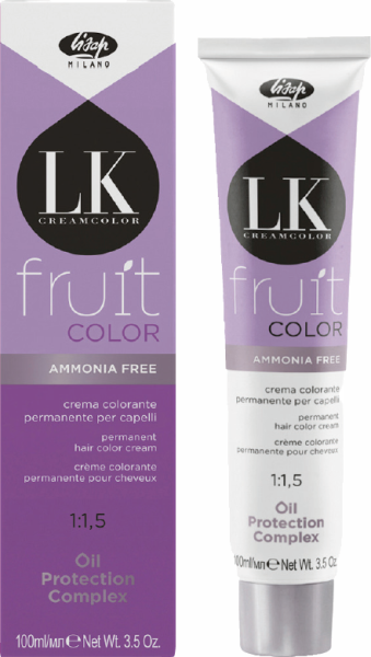 Lisap LK Fruit Color - Hair color without ammonia based on fruit oil - 100 ml