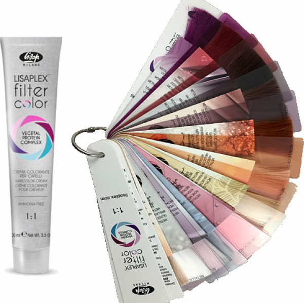 Lisap Lisaplex Filter Color - Color Chart