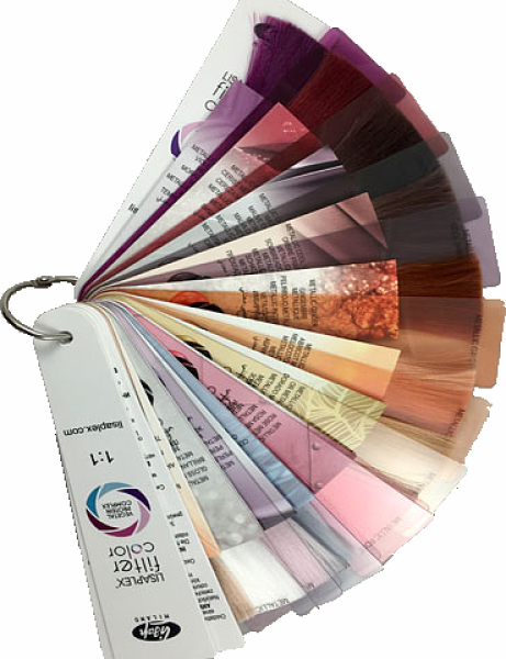 Lisap Lisaplex Filter Color - Color Chart
