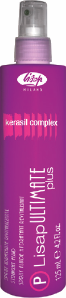 Lisap Ultimate Home Spray Fluid Plus - Heat protection spray for hair straightening - 125 ml