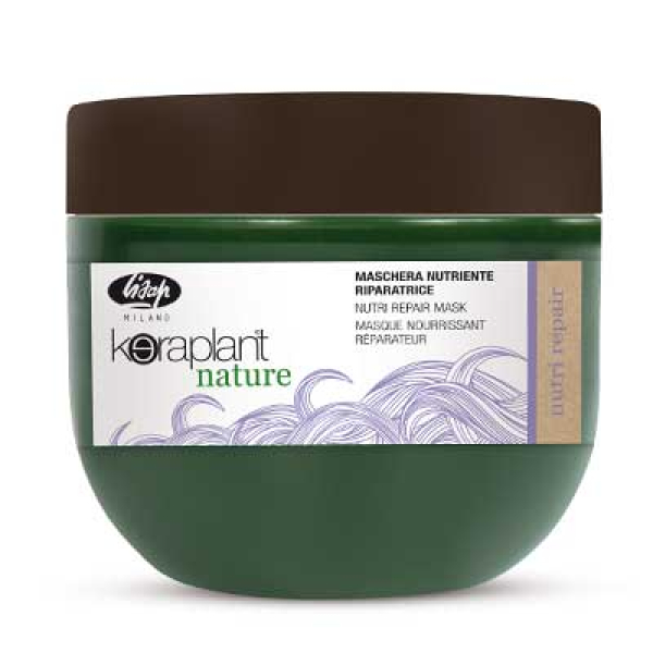Lisap Keraplant Nature Nutri Repair Mask - Regenerierende feuchtigkeitsspendende Maske - 500 ml
