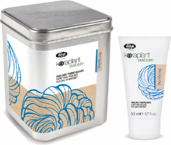 Lisap Keraplant Nature Purifying Peeling - Intensivbehandlung gegen Schuppen - 4 x 50 ml
