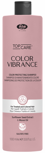 Lisap Top Care Color Vibrance Color Protecting Shampoo - Farbschutz - 1000 ml