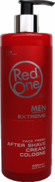 RedOne Face Fresh After Shave Cream Cologne - Extreme (red) - Aftershave - 400 ml