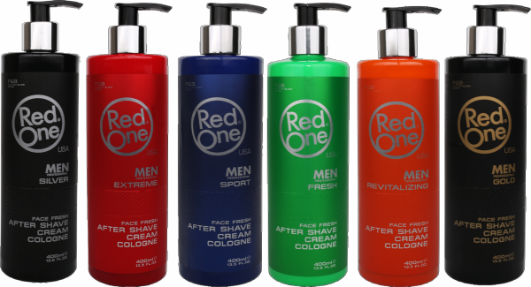 RedOne Face Fresh After Shave Cream Cologne - Aftershave-Rasiercreme - 400 ml