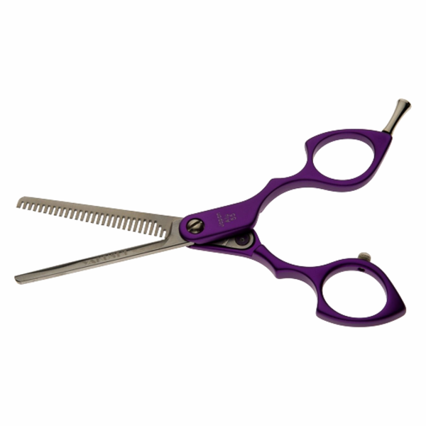 Yakushi Alu Violet - Single-sided Thinning Shears - 5.5''