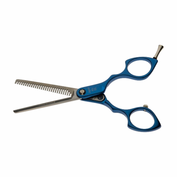 Yakushi Alu Blue - Single-sided Thinning Shears - 5.5''