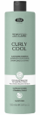 Lisap Top Care Curly Cool Shampoo - Elastifizierendes Lockenshampoo - 1000 ml