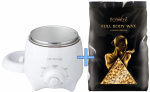 Sibel - EHP - Mini-Wachserwärmer + ItalWax Full Body Wax - Luxury Edition - Epilierwachs (1000 g)